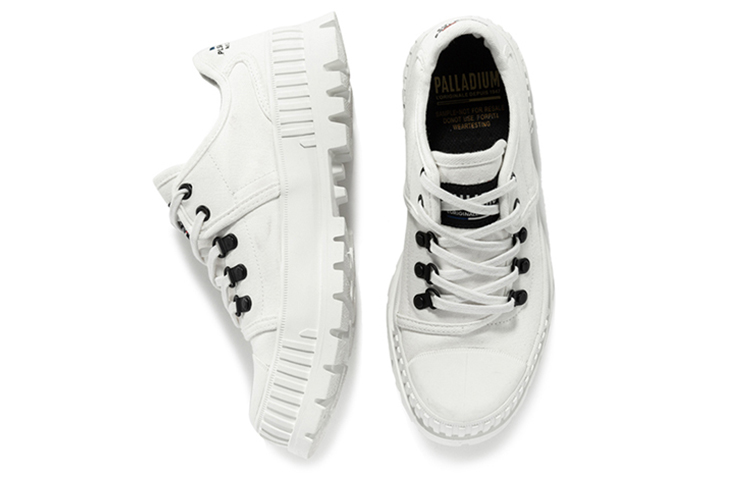 Palladium Pallashock Hkr Lo Platform Slip Resistant, Abrasion Resistant, Breathable, Height Increasing Low top