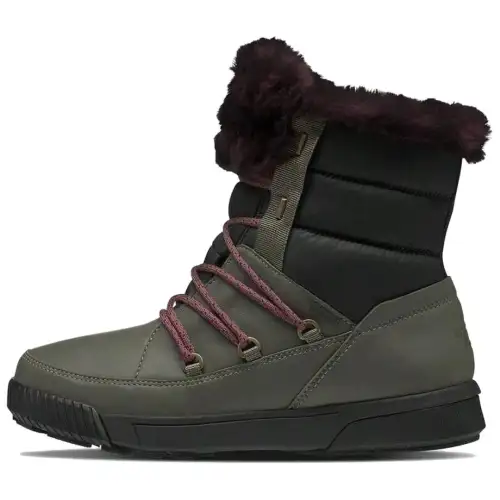 THE NORTH FACE Sierra Thermal Slip Resistant Short Snow Boots Women's Green