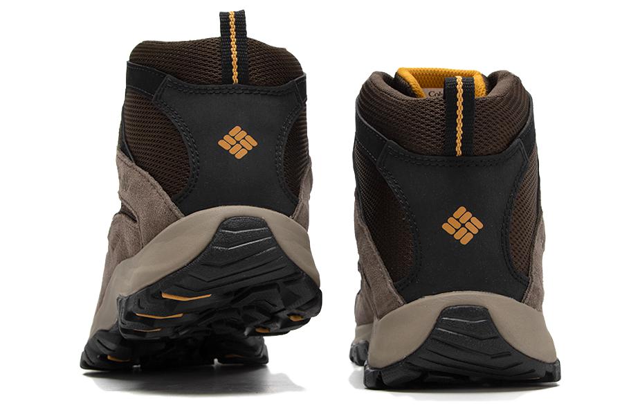 Columbia Slip Resistant Abrasion Resistant Breathable High top Outdoor Shoes Men’s Light Brown