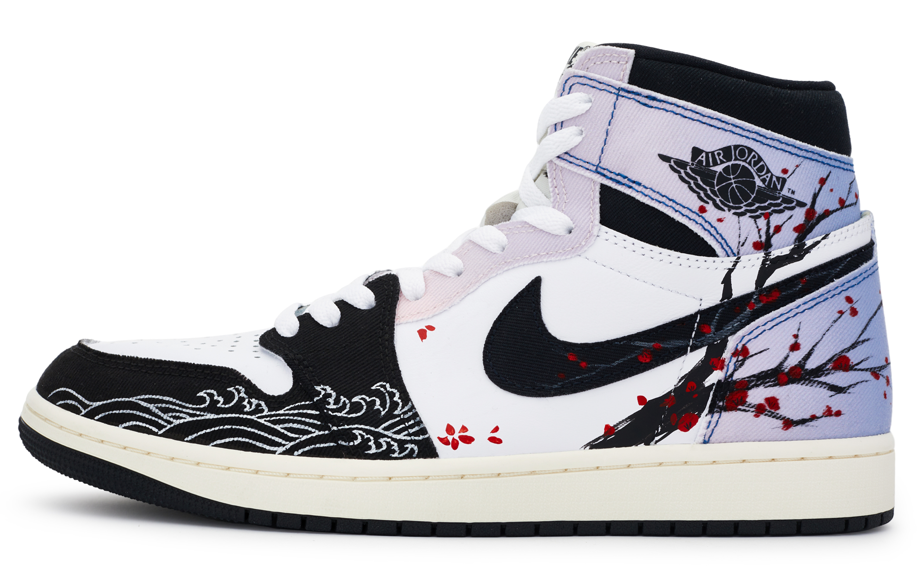 Jordan Air Jordan 1 811 Manufacturing, Plum Blossom Fragrance And Sparse Shadows