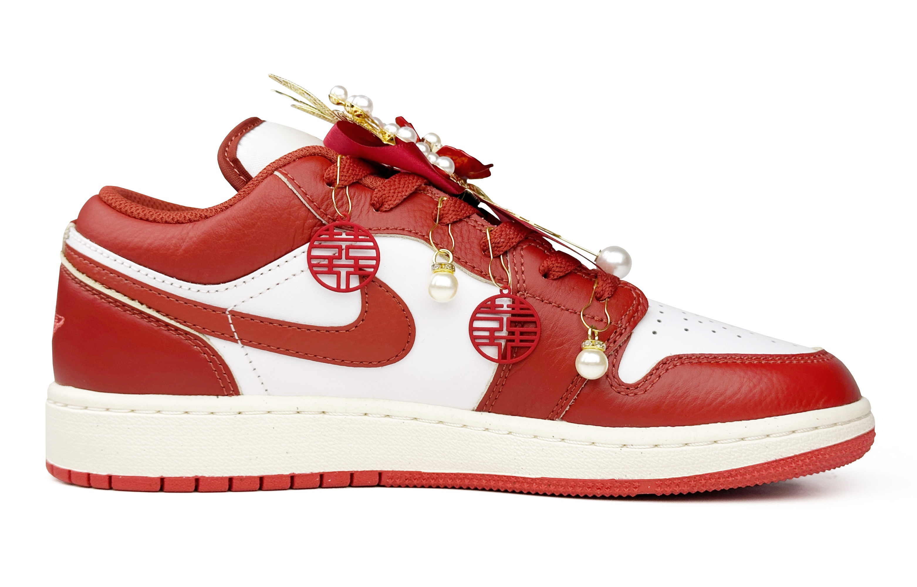 Jordan Air Jordan 1 GS Steam Rose, A Match Made In Heaven Cushioning Abrasion Resistant Cushioning, Wear Resistant