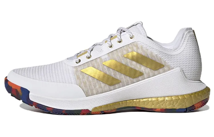 Adidas Wmns Crazyflight 'White Gold Metallic' Women's