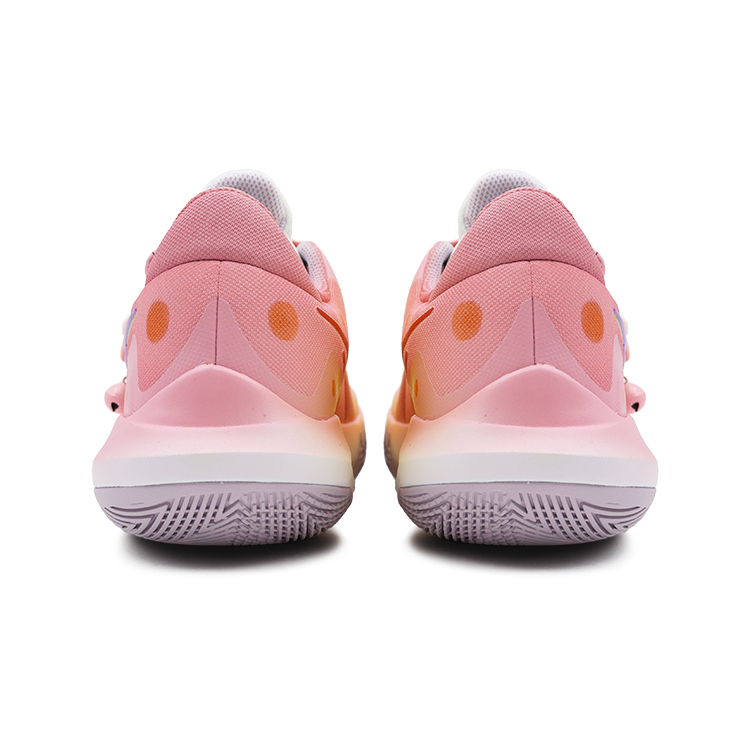 Nike Precision 6 Cushioning Slip Resistant Abrasion Resistant Support Low top Basketball Shoes Unisex Pink