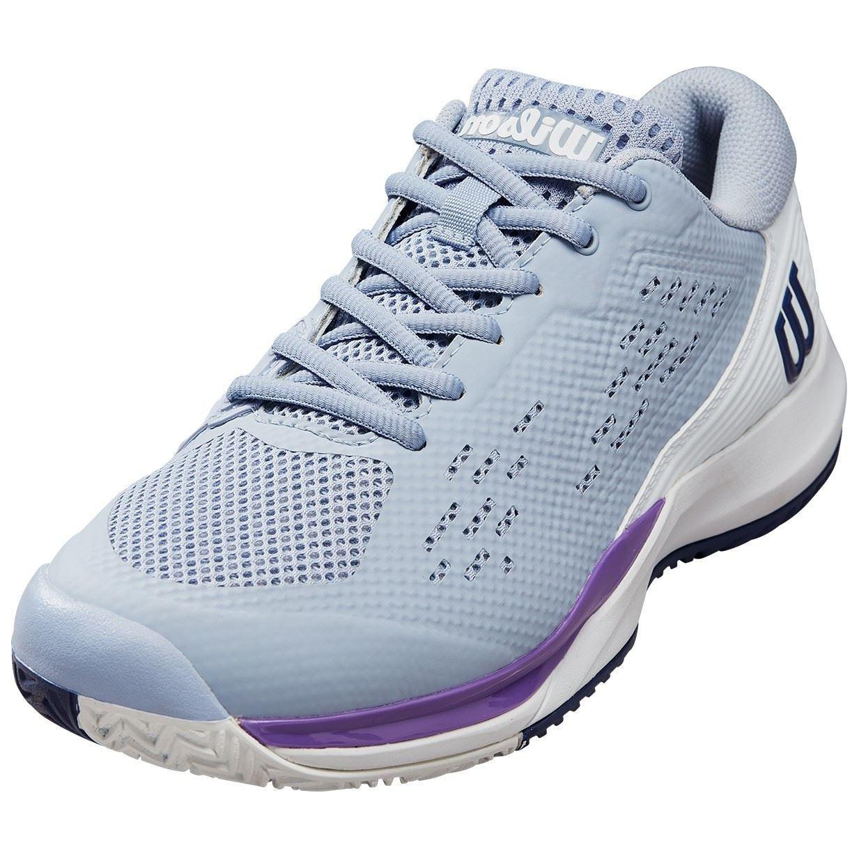 Wilson Rush Pro ACE Comfortable Slip Resistant Slip Resistant Low top Tennis Shoes Women’s Blue Purple
