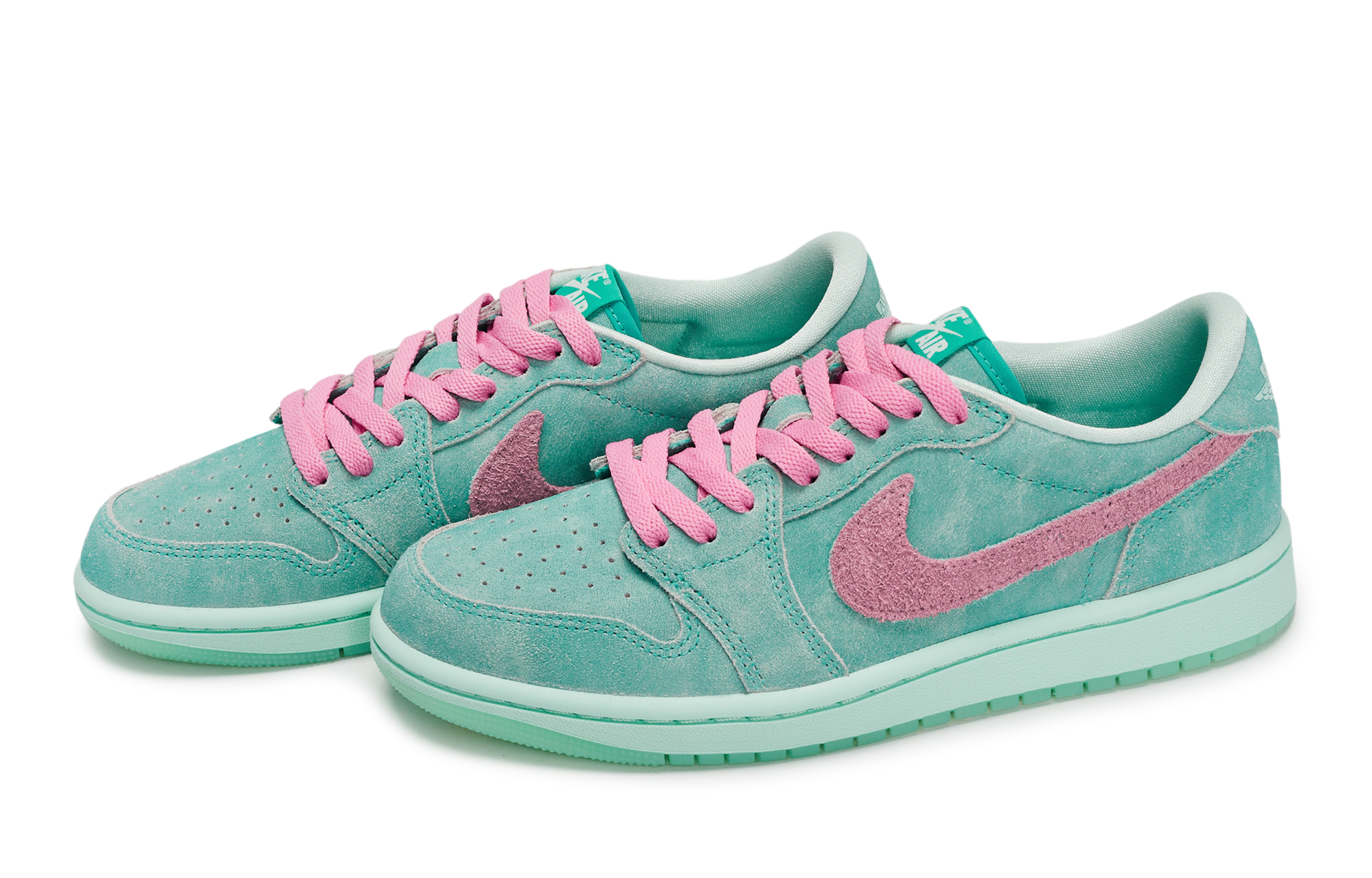 Jordan Air Jordan 1 811 Manufacturing, Peach Mint Candies, Special Shoe Box Abrasion Resistant Abrasion Resistant