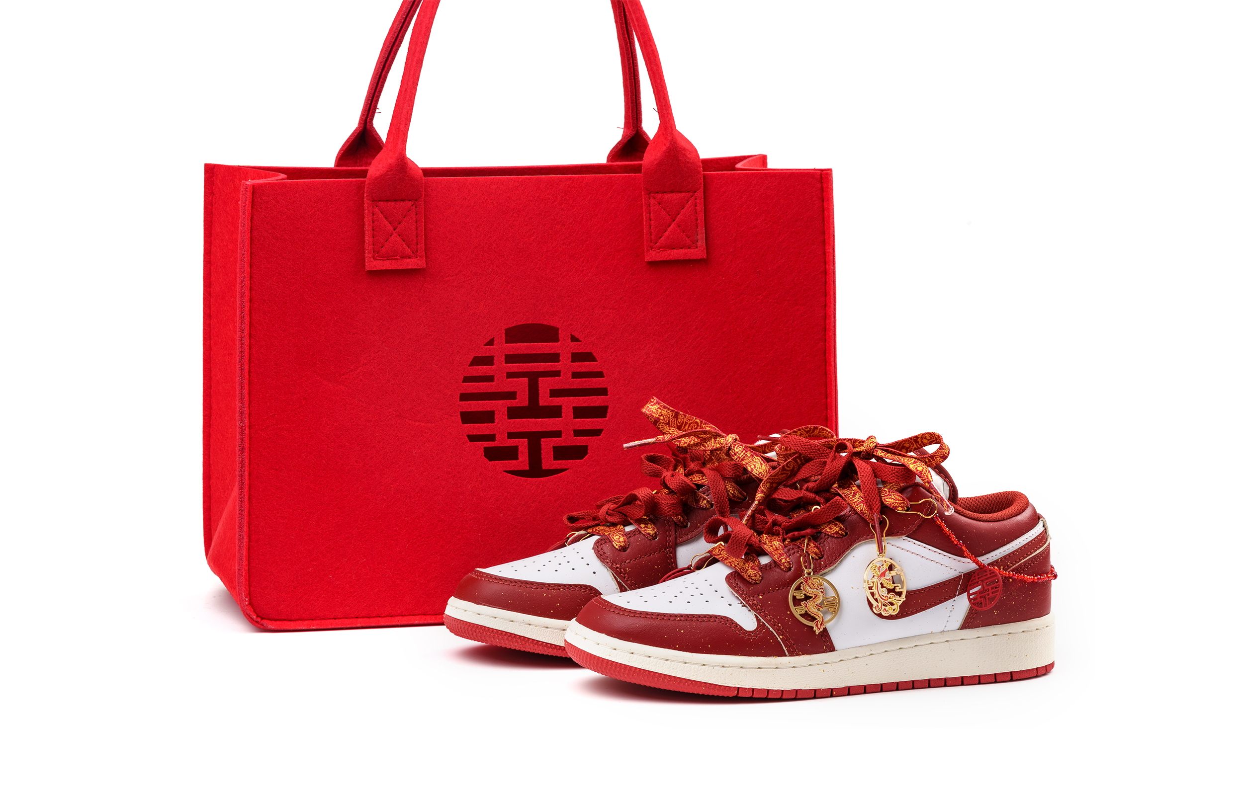Jordan Air Jordan 1 Low top Vintage Basketball Shoes Women’s Red