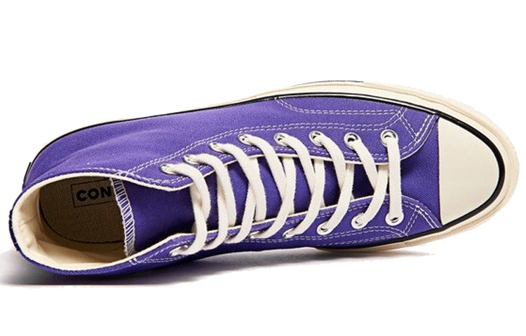 Высокие кеды Converse Chuck Taylor All Star (сине-белые) — Синий / белый — фото 4