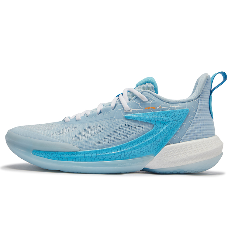 361° Slip Resistant Abrasion Resistant Low top Basketball Shoes Men’s Glacier Blue