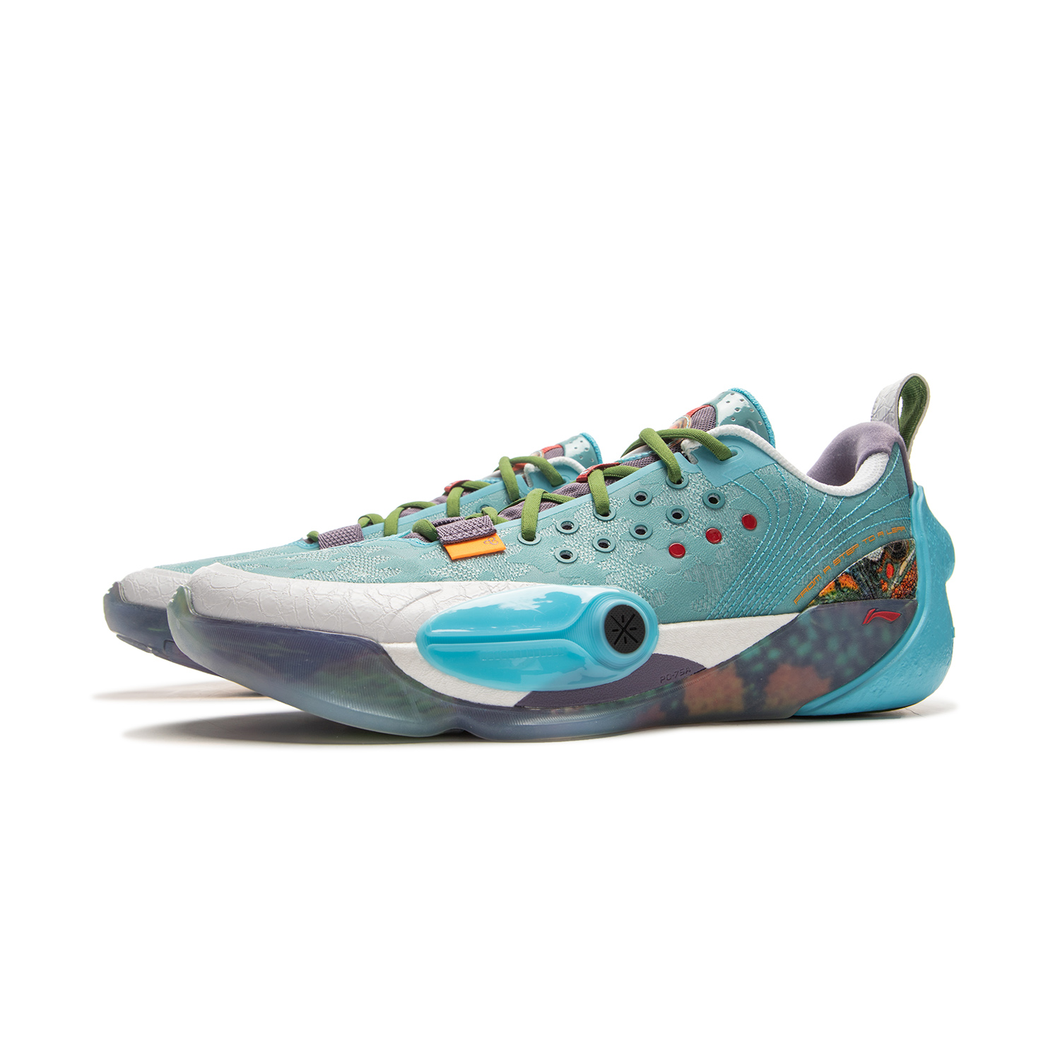 Li Ning All City 13 Low top Basketball Shoes Men’s Blue Green