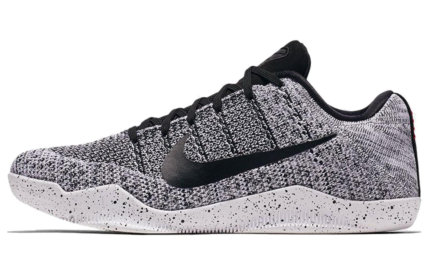 Мужские кроссовки Nike Nike Kobe 11 Elite Low "Oreo" OG (бело-черные)
