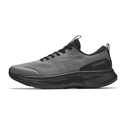 Anta Shen Xing LITE Textile, Synthetic Leather Low top Training Shoes Men's Volcanic Ash/Black