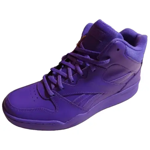 Reebok Royal BB4500 2 Comfortable Abrasion Resistant High top Vintage Basketball Shoes Women's Blue