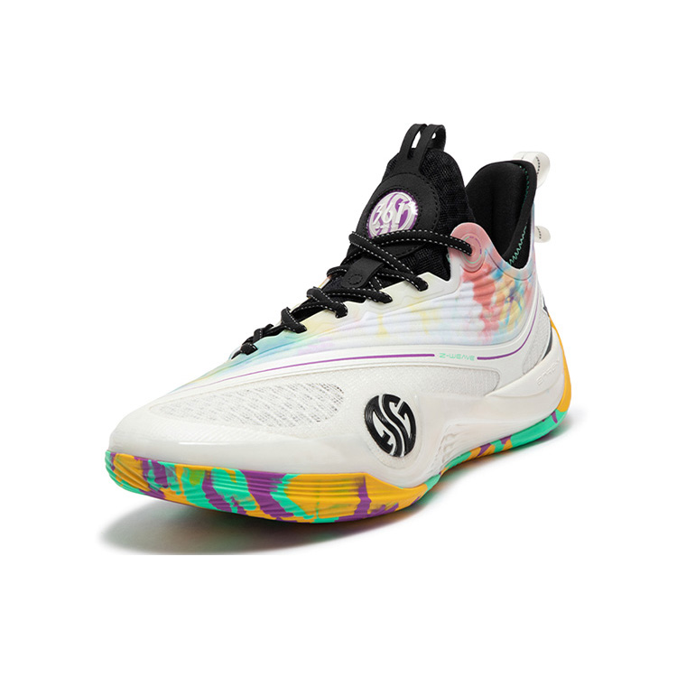 361° Zen 6 God Of Guitar Game Ready Cushioning Slip Resistant Abrasion Resistant Breathable Low top Basketball Shoes