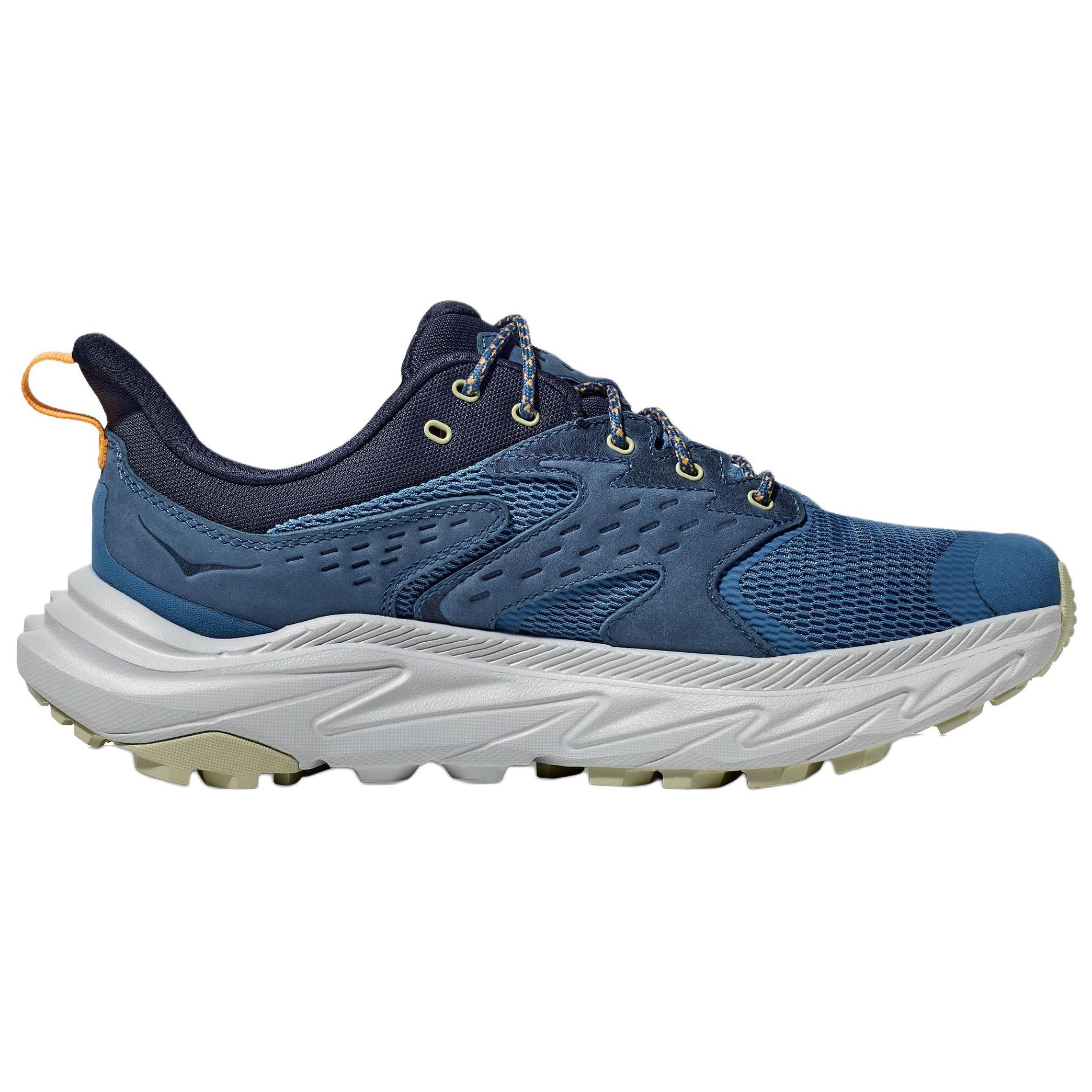 HOKA ONE ONE Anacapa Slip Resistant Abrasion Resistant Low top Hiking Shoes Men’s Blue