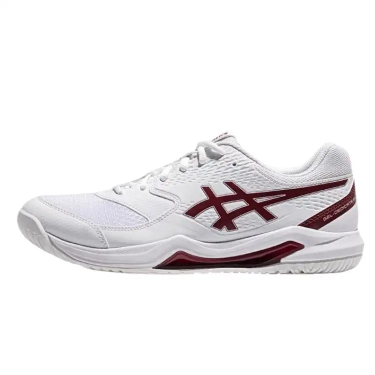 ASICS Gel Dedicate 8 Cushioning Impact Resistant Rebound Low top Tennis Shoes Unisex White