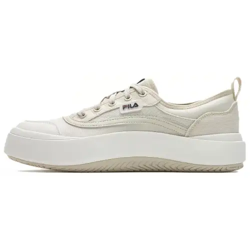 FILA JELLYFISH Low top Canvas Shoes Men's Beige Yellow