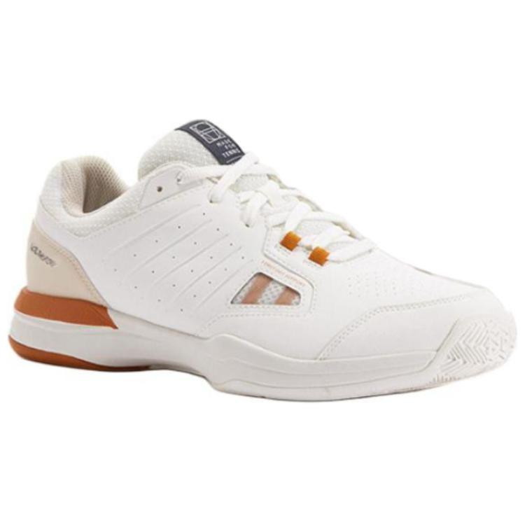 DECATHLON Abrasion Resistant Breathable Low top Tennis Shoes Men’s Ecru