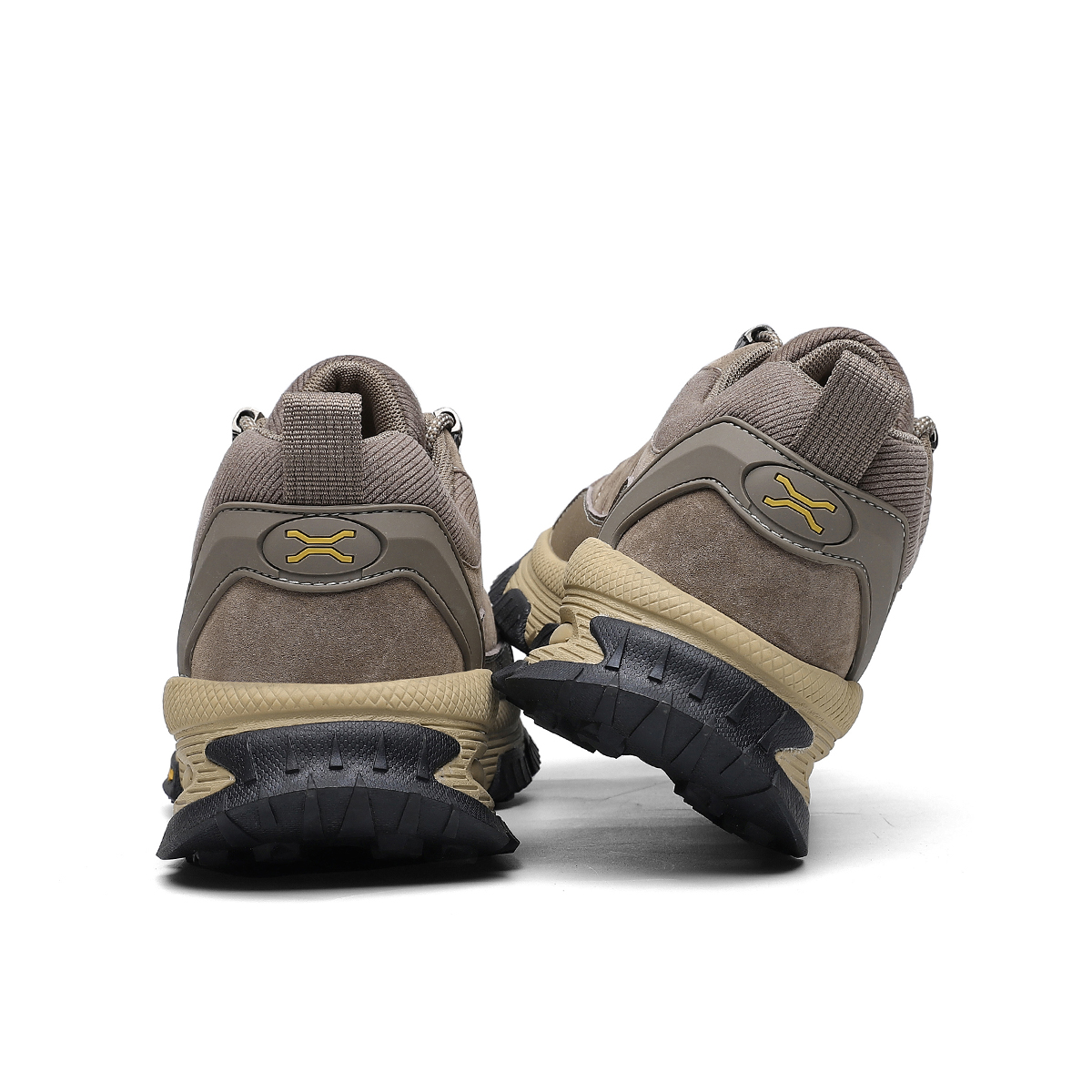 Jeep Textile, Synthetic Leather Comfortable Low top Outdoor Shoes Men’s Khaki