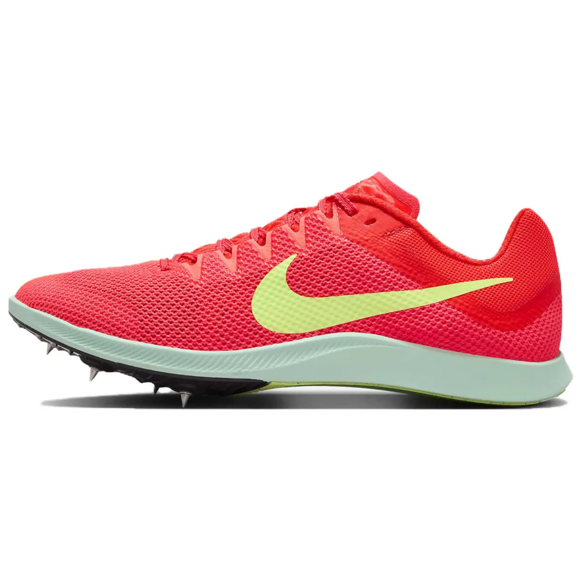 Nike Zoom Rival Distance Bright Crimson Barely Volt Lime Blast Washed Coral