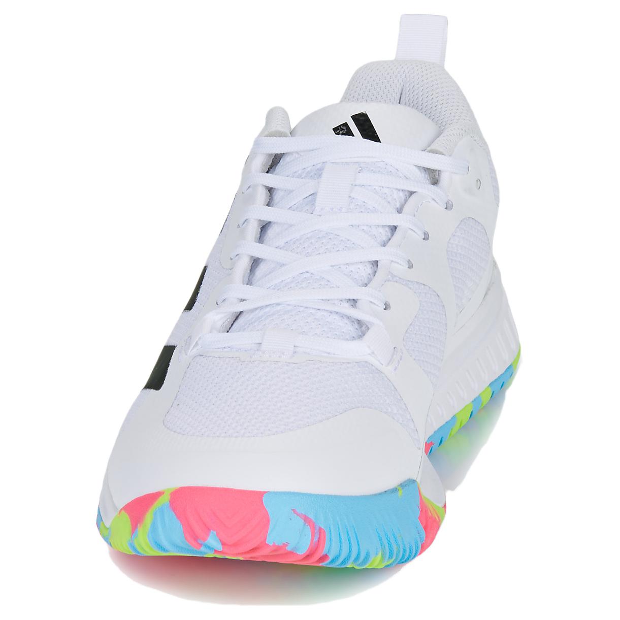 Adidas Court Team Bounce 2.0 Cloud White Core Black Lucid Lemon Women’s