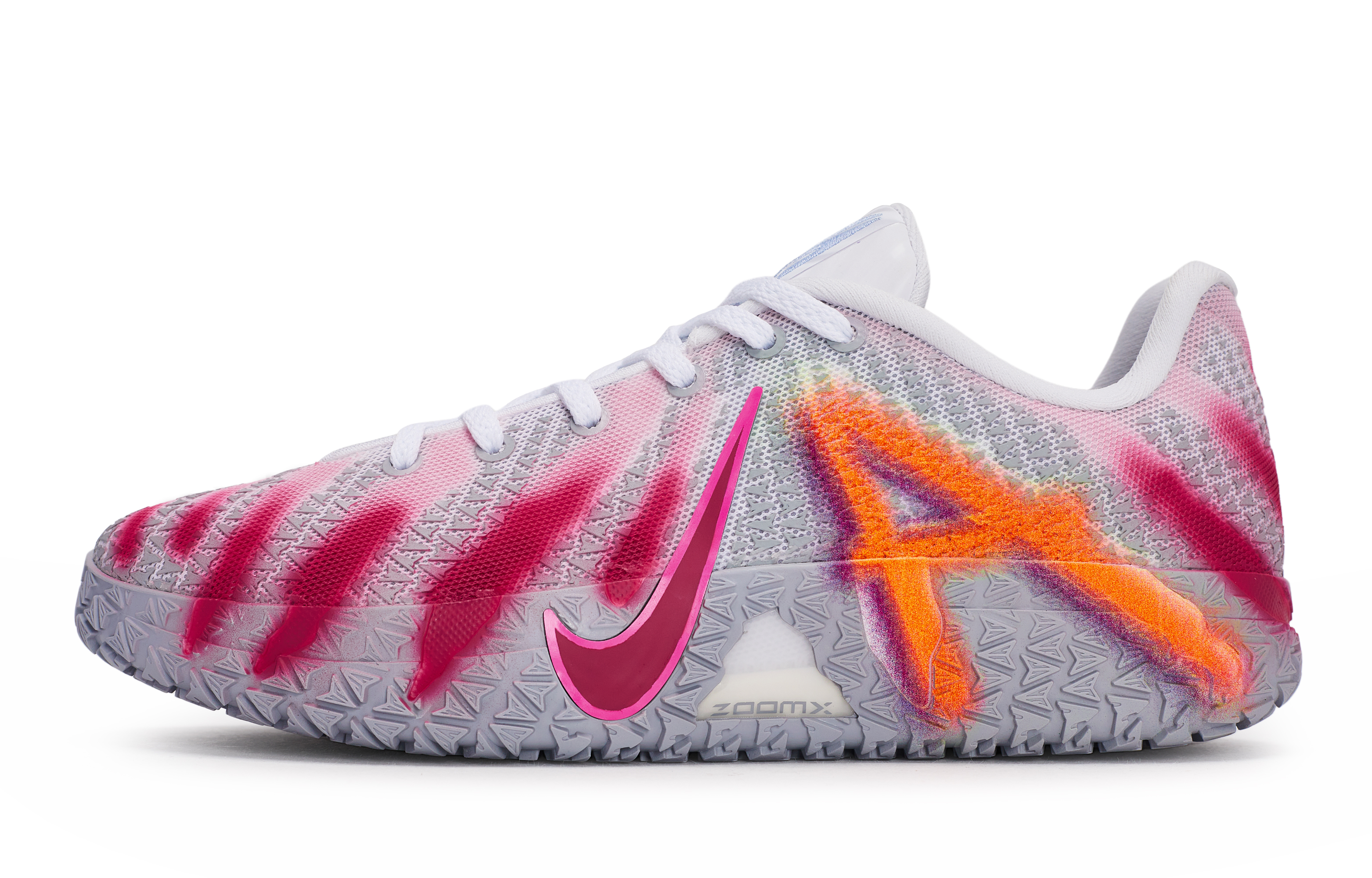 Nike Ja Morant 3 811 Manufacturing, Pink Flame, Special Shoe Box Cushioning Low top Basketball Shoes Unisex