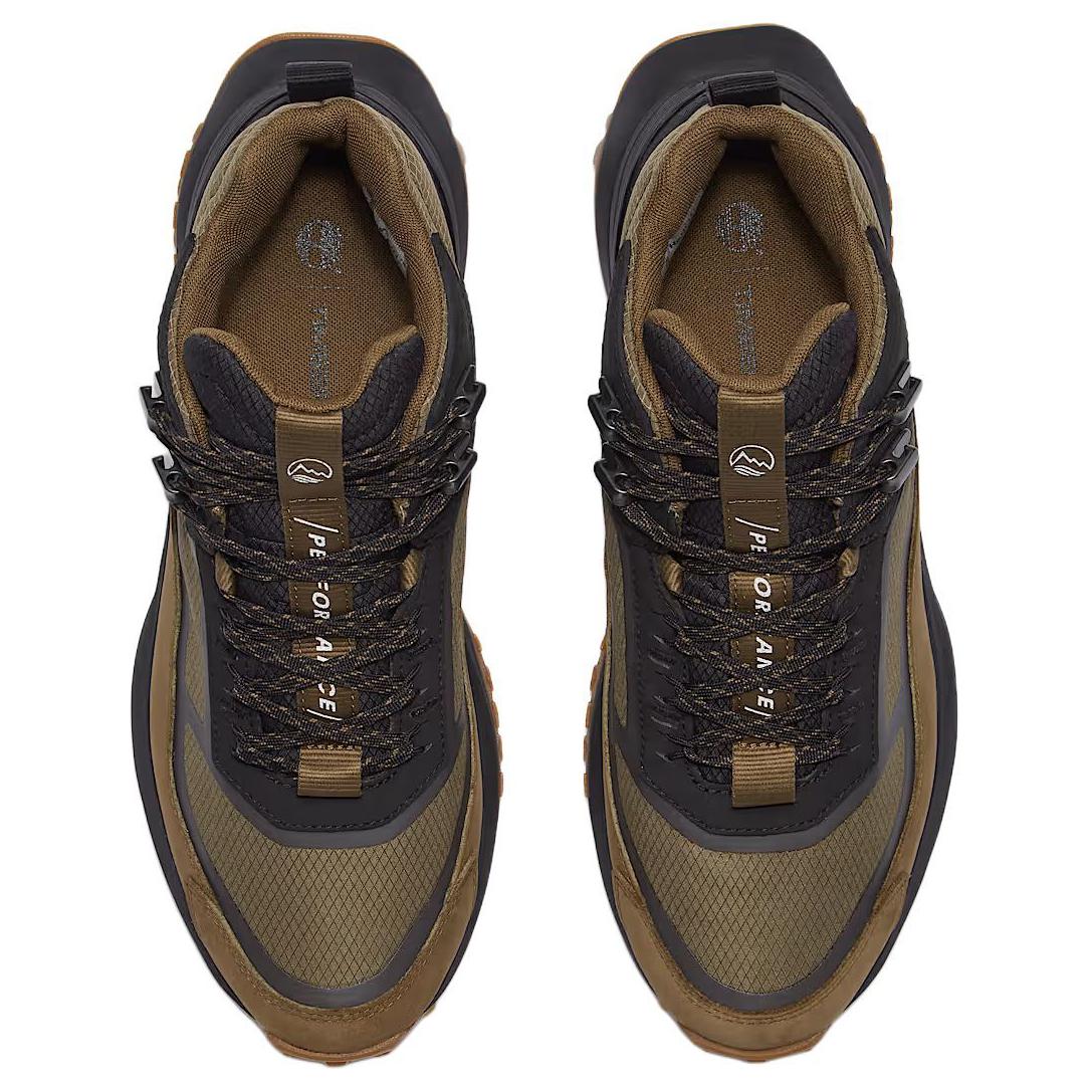 Timberland Motion Slip Resistant Abrasion Resistant Slip Resistant Abrasion Resistant Mid top Hiking Shoes Men’s Black