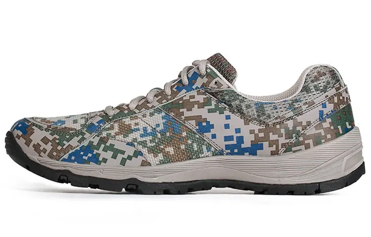 DO WIN Cushioning Slip Resistant Abrasion Resistant Breathable Low top Training Shoes Unisex Camouflage