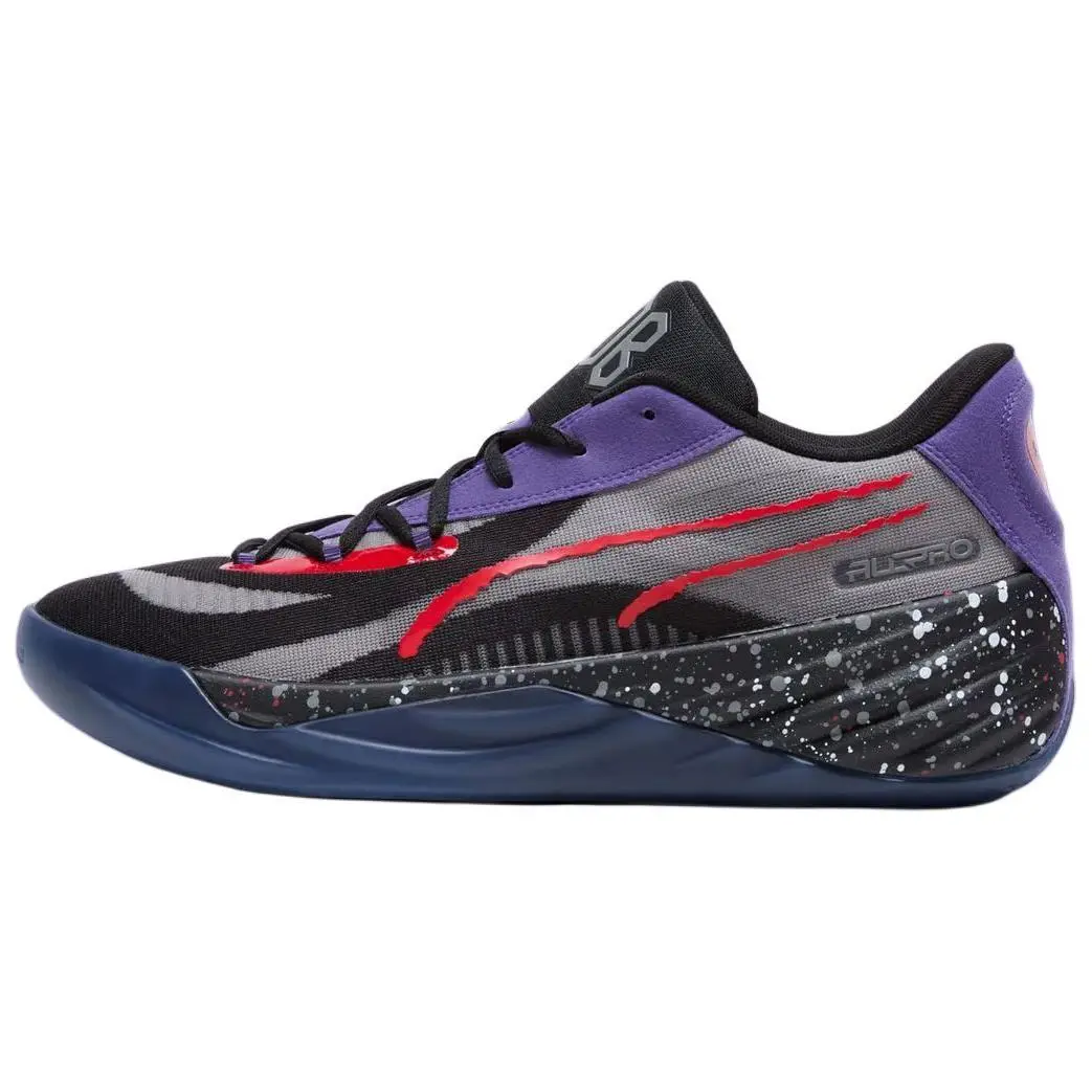 RJ Barrett x PUMA All Pro Nitro Comfortable Slip Resistant Abrasion Resistant Low top Basketball Shoes Men's