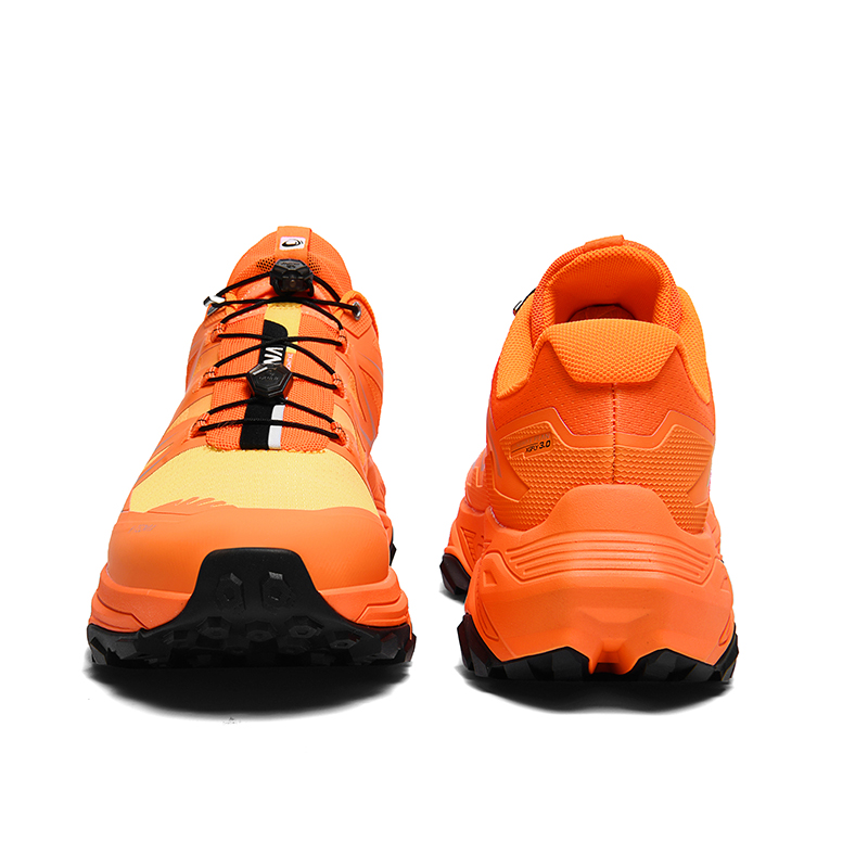 GLUNA Outdoor Shoes Application For Supercritical Filling, Trail Running Shoes Active Sun Orange