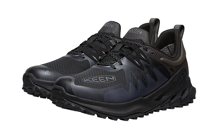 Keen Zionic Mountaineering & Hiking Shoes Men’s Low Top Black/Steel Gray