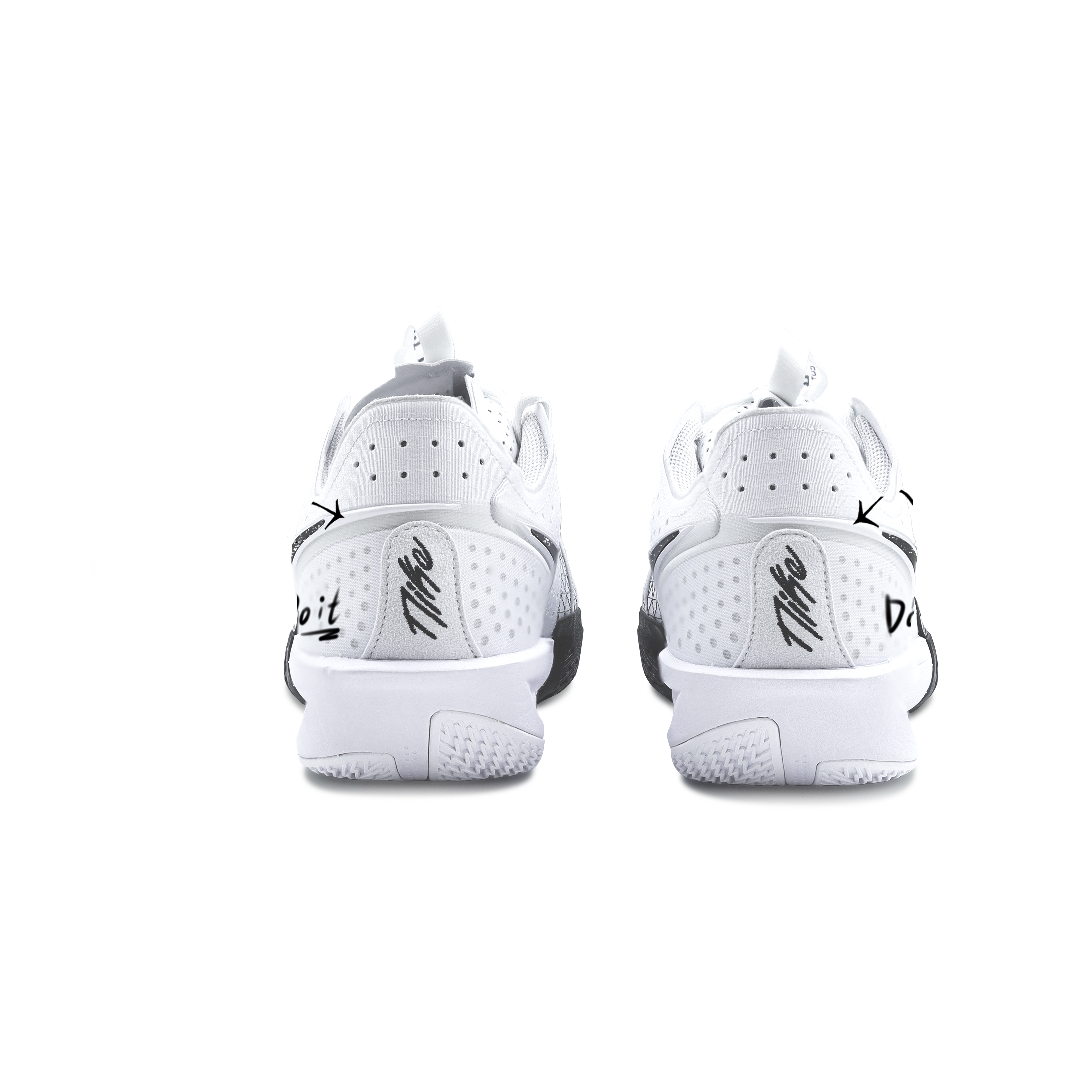 Nike G.T. Cut 3 Dark Night Echo Cushioning Abrasion Resistant Support Low top Basketball Shoes Unisex Black White