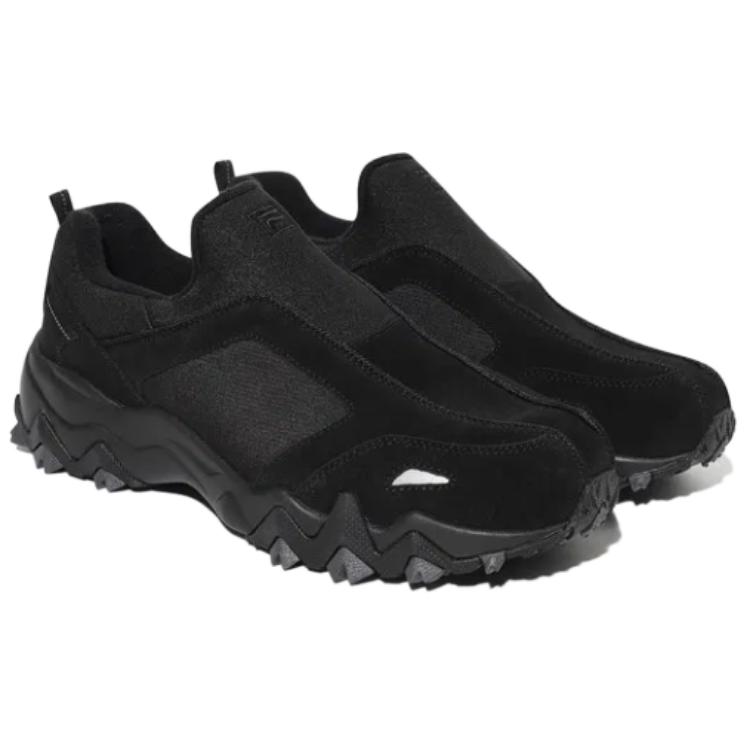 FILA Oakmont Abrasion Resistant Abrasion Resistant Low top Hiking Shoes Unisex Black