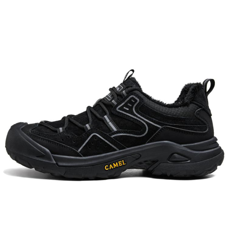 CAMEL Trekking Mountains Fleece Lined, Sports Low top Hiking Shoes Men’s