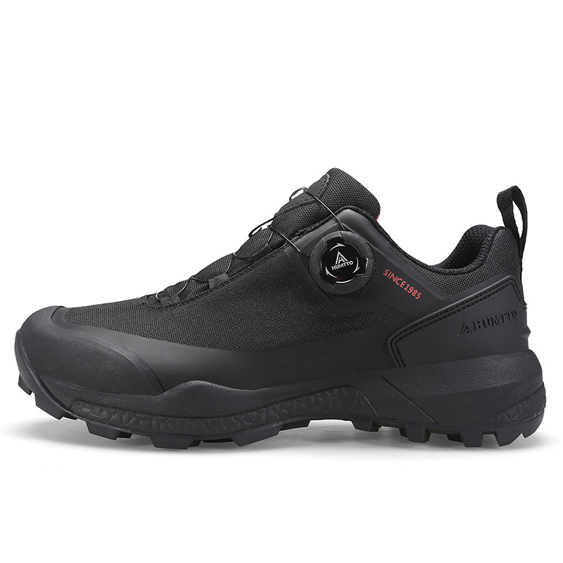 HUMTTO Mountaineering & Hiking Shoes Women’s Low Top Black/Dark Gray/Dark Blue/Dark Purple