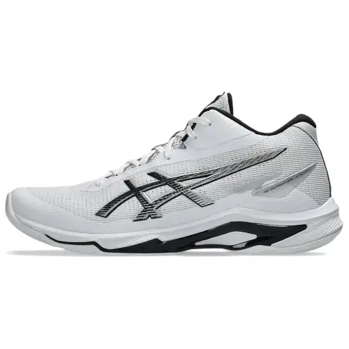 Asics NETBURNER BALLISTIC FF MT 4 Artificial Leather Support Training Shoes Men's White