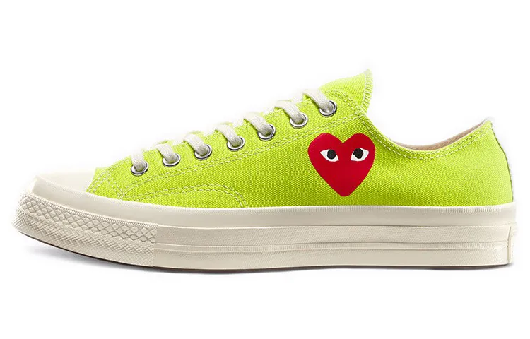 Chuck 70 Comme des Garçons Play x Chuck 70 Converse Low 'Bright Green'