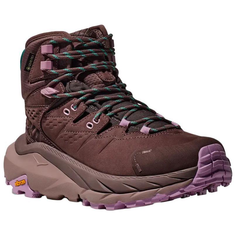 HOKA ONE ONE Kaha 2 Slip Resistant Abrasion Resistant High top Hiking Shoes Women’s Umber