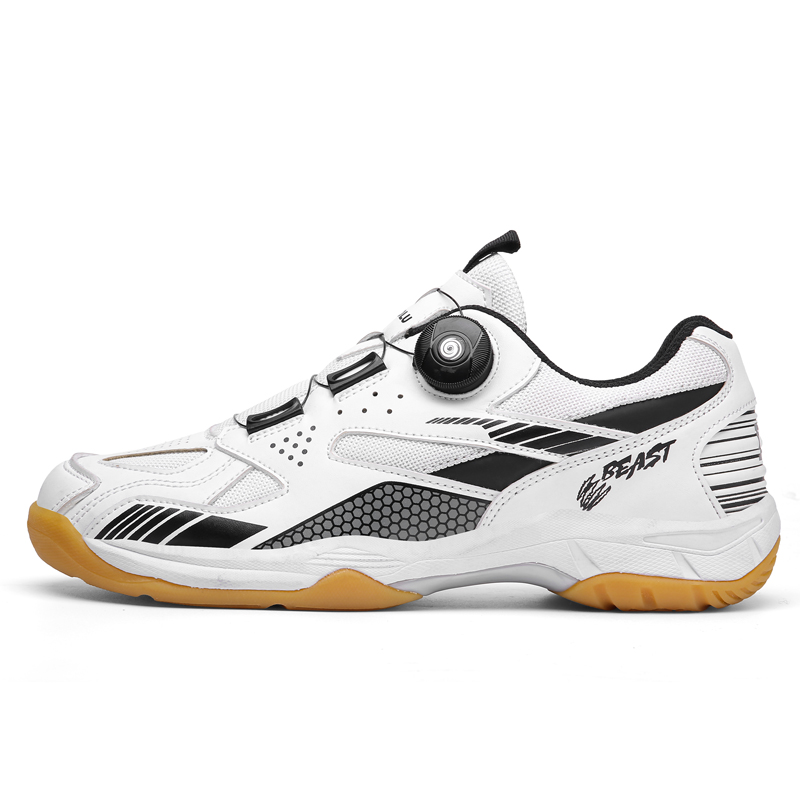 TABOLU Cushioning Coverage Abrasion Resistant Lightweight Breathable Slip Resistant Low top Badminton Shoes Unisex