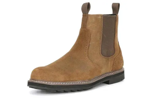 Timberland Short Chelsea Boots Men's Brown