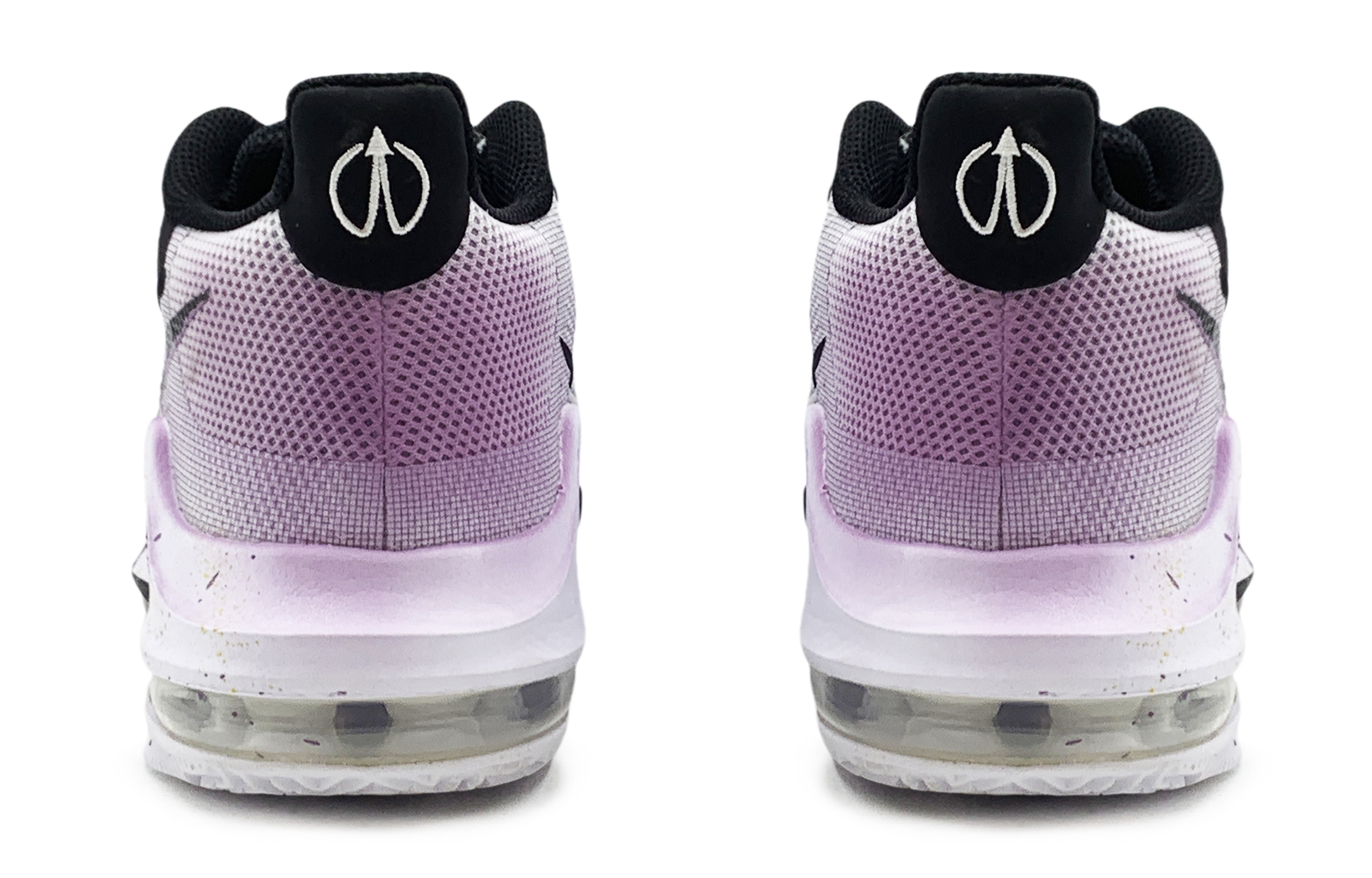 Nike Air Max Impact Cushioning Low top Basketball Shoes Men’s White Purple