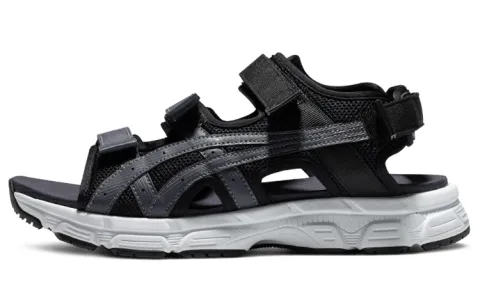 ASICS Kahana Sd 2 Fashion Retro Sports Unisex Black Gray Sandals 'Black Gray'