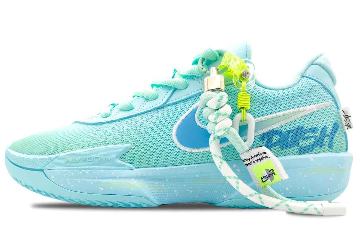 Nike Air Zoom G.T. Cut Academy Cushioning, Wear Resistant Low top Basketball Shoes Unisex Blue