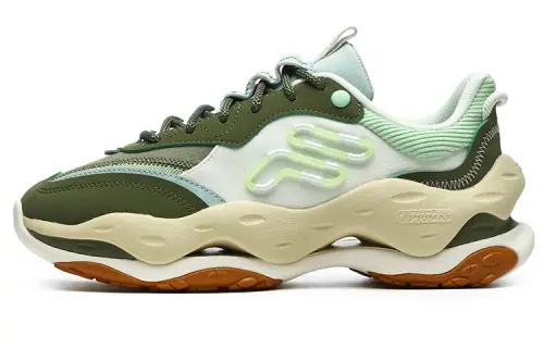 FILA FUSION Cheese Sneakers 'Green Blue' Women's