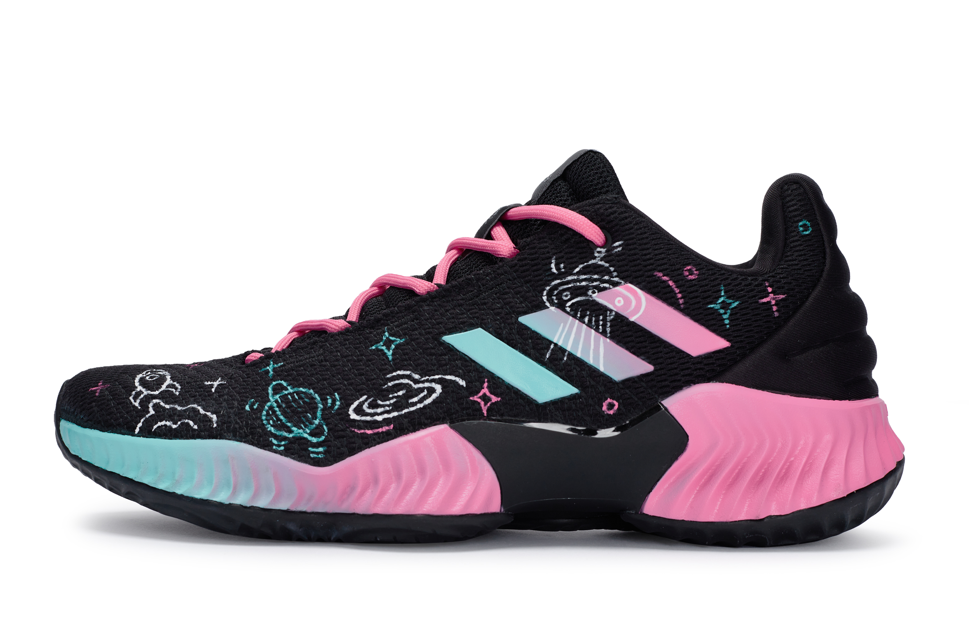 Adidas Pro Bounce 2018 Low 811 Manufacturing, End Of The Universe, Special Shoe Box Cushioning Slip Resistant
