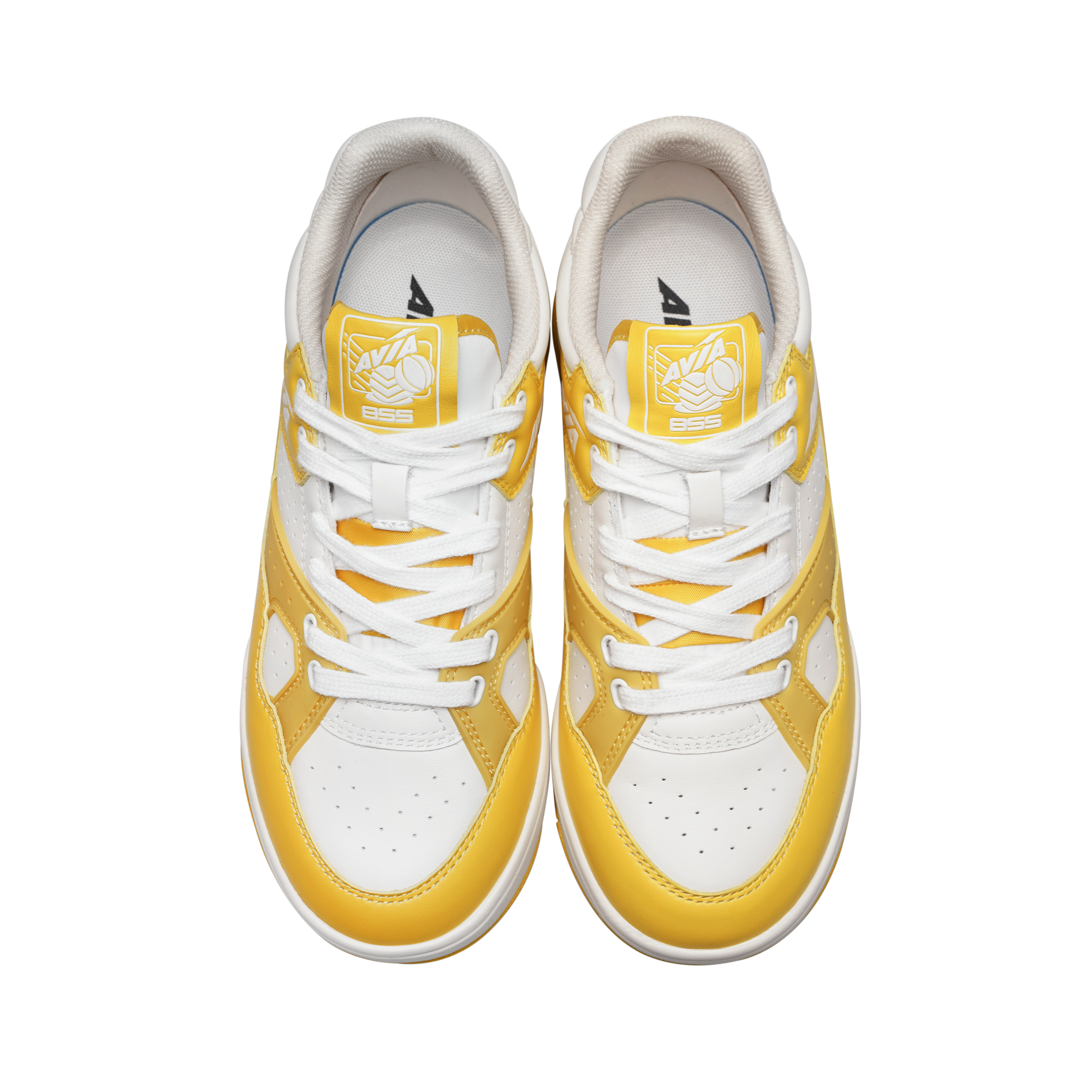 AVIA 855L Low top Lightweight Vintage Basketball Shoes Women’s Bright White Yellow