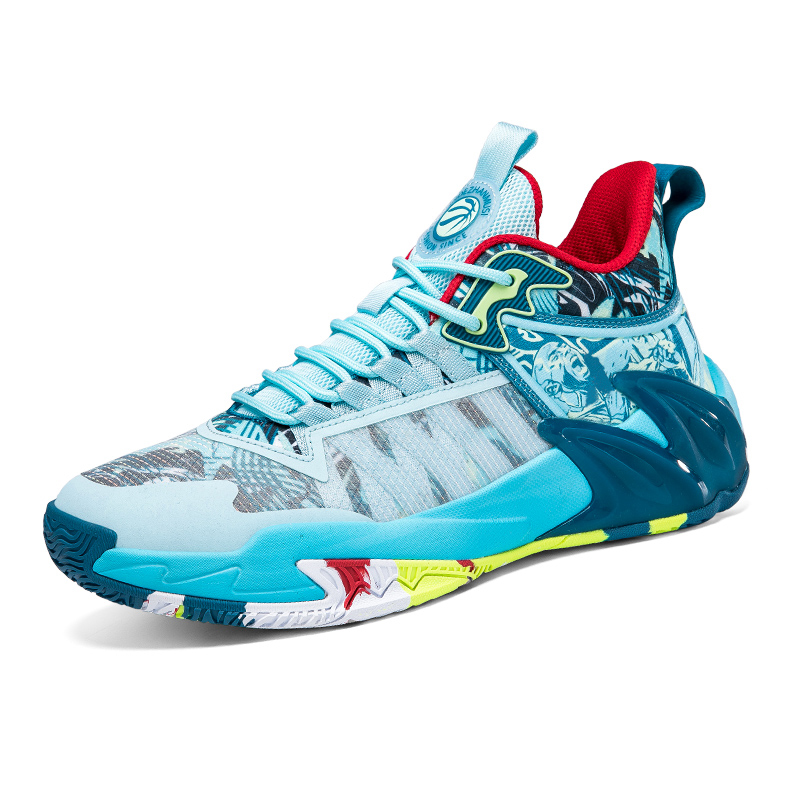 ANDEZHANMUSI PU, Textile Low top Cushioning Technology Basketball Shoes Unisex