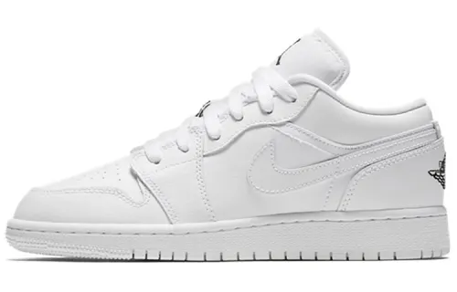 Jordan 1 Low GS Triple White