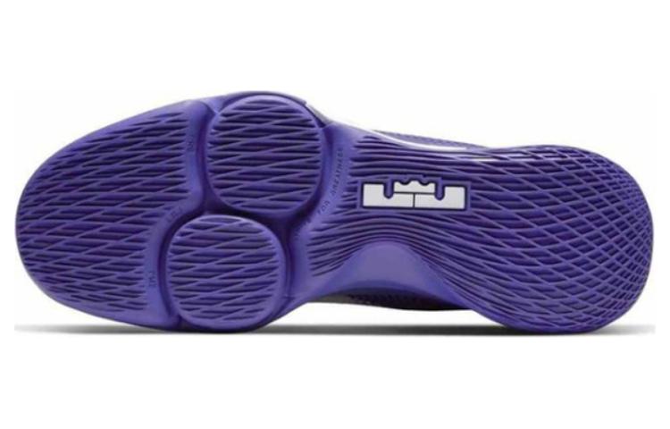 Мужские кроссовки Nike Witness 4 LeBron EP (бело-фиолетовые) — Фиолетовый / белый — фото 5