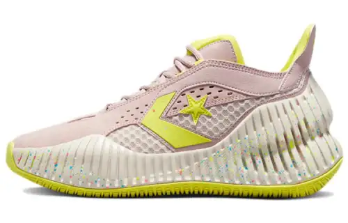 Converse All Star BB Prototype CX Fashionable and comfortable shock-absorbing, non-slip, wear-resistant, breathable and wrapped support, mid-top basketball shoes, same style for men and women, gray pink