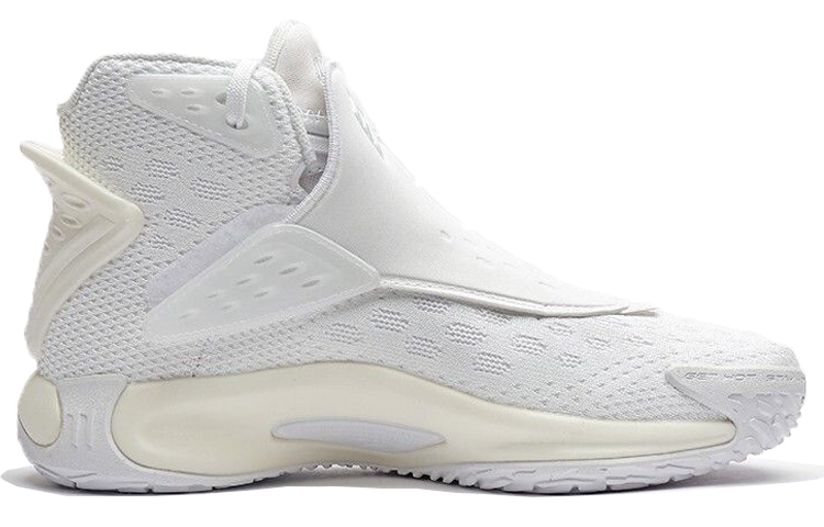 Anta KT5 Pearl White Cushioning Slip Resistant Abrasion Resistant High top Performance Basketball Shoes Women’s White